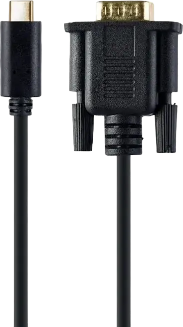 Cablu Video Cablexpert A-CM-VGAM-01, USB Type-C (M) - VGA (M), 0.15 m, Negru