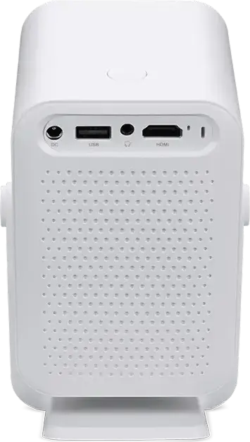 AOpen Fire Legend QH31s Mini Portable Projector, HD 1280x720 Native, 150 ANSI Lumens, Auto Focus, Auto Keystone, Wi-Fi 6, Bluetooth 5.1, Pink