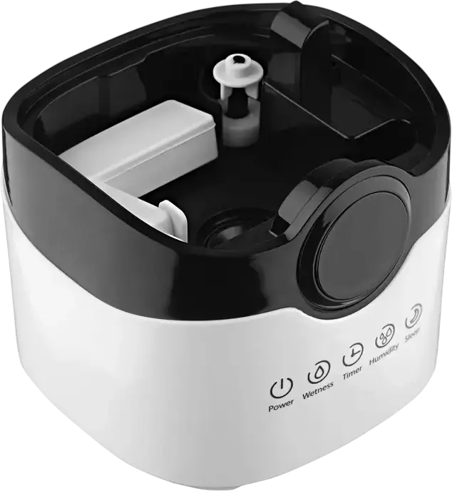 Umidificator de aer ultrasonic Ardesto USH-M-LCD-4L-W, rezervor 4L, 300ml/h, afisaj LED, telecomanda, mentenanta automata a umiditatii, alb