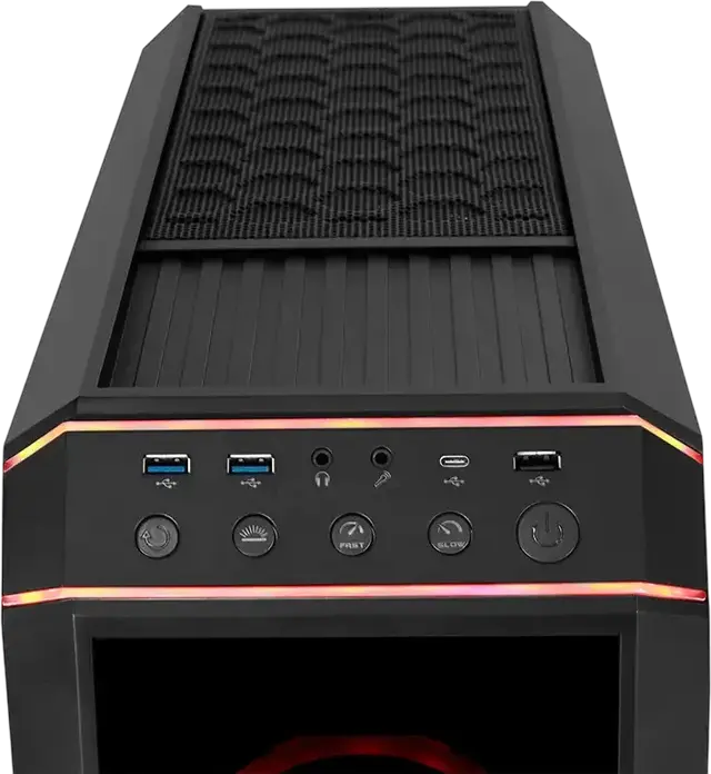 Carcasă PC Midi-Tower Chieftec STALLION II GP-02B-UC-OP, Negru, Sticlă Temperată, ATX/mATX/Mini-ITX, 4 Ventilatoare RGB 120mm, USB 3.2 Gen 2x2 Type-C