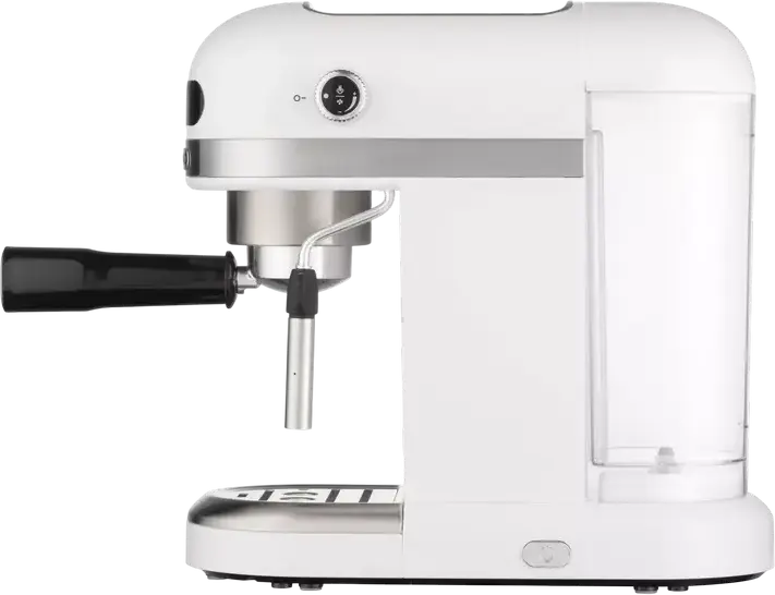 Aparat de cafea Espresso Ardesto YCM-E1500, 1350W, Pompa Italiană ULKA 20 Bar, Rezervor 1.4L, Control PID Ecran Tactil, Spumator Lapte, Alb