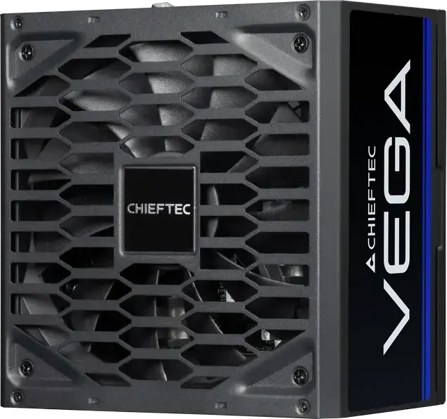Блок питания Chieftec VEGA PPG-850-S 850W, 80 Plus Gold, ATX 3.1, PCIe Gen5 16-Pin, LLC DC-DC, FDB вентилятор 135мм, активный PFC, форм-фактор ATX