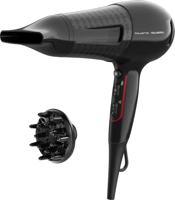 Uscător de păr Rowenta CV591LF0, 2100W, Negru