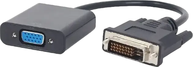 Convertor Video Cablexpert A-DVID-VGAF-01, DVI-D (M) - SVGA (F), 0,2m, Negru