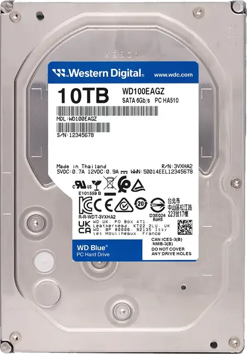 Unitate HDD Western Digital WD Blue, 3.5", 10 TB <WD100EAGZ>
