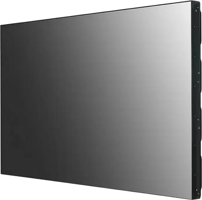 LG 55VL5PJ-A 55" Video Wall Display, IPS LCD FHD 1920x1080, 500 cd/m2 Brightness, 24/7 Operation, Matte Anti-glare, HDMI, DVI-D, Black