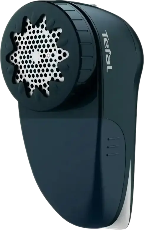 Tefal JB7002E0 Fabric Shaver Lint Remover, 3-Blade Stainless Steel Cutter, 2 Adjustable Heights, 40 Min Battery, USB Charging, Blue