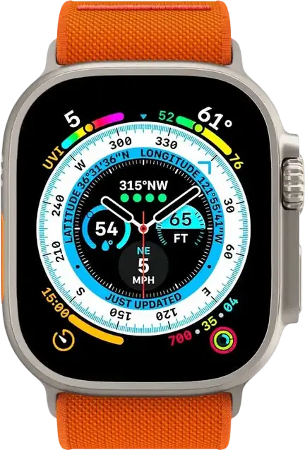 Spigen Lite Fit Ultra Watch Band for Apple Watch 49mm 46mm 45mm 44mm 42mm, Lightweight Breathable Nylon Fabric Strap with Easy Removing Clip Design