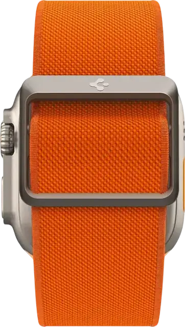 Spigen Lite Fit Ultra Watch Band for Apple Watch 49mm 46mm 45mm 44mm 42mm, Lightweight Breathable Nylon Fabric Strap with Easy Removing Clip Design