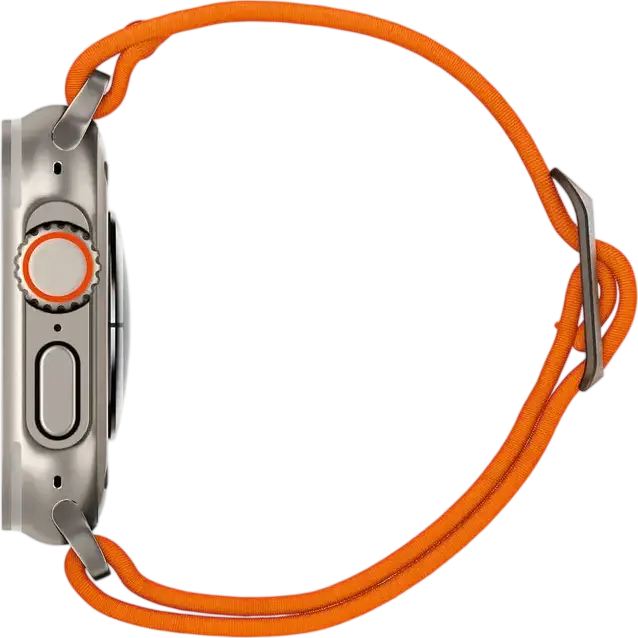 Spigen Lite Fit Ultra Watch Band for Apple Watch 49mm 46mm 45mm 44mm 42mm, Lightweight Breathable Nylon Fabric Strap with Easy Removing Clip Design