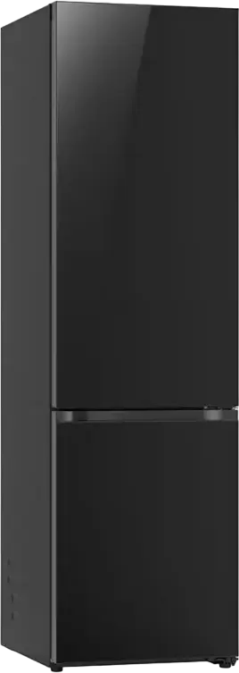 LG GBB72BM9DQ Freestanding Combi Refrigerator, Total No Frost, DoorCooling+, Inverter Compressor, 387L Net Volume, Black, LED Display, Smart Control
