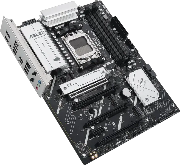 ASUS PRIME B840-PLUS WIFI Motherboard AM5 AMD B840 ATX DDR5 7600+ MT/s PCIe 4.0 Wi-Fi 6E Bluetooth 5.3 Realtek 2.5Gb Ethernet for Ryzen 9000 8000 7000