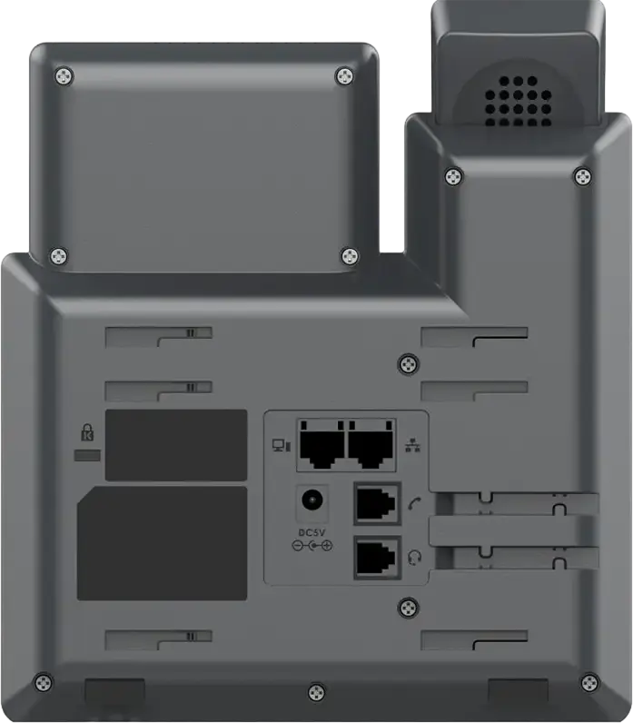 Telefon IP Grandstream GRP2602, 2 Linii, 4 Conturi SIP, Ecran LCD Monocrom, Audio HD, Noise Shield, Conferințe 5 Direcții, Management GDMS, Negru