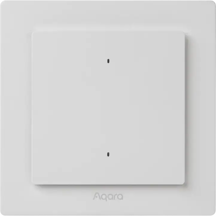 Comutator inteligent AQARA Light Switch H2, Alb