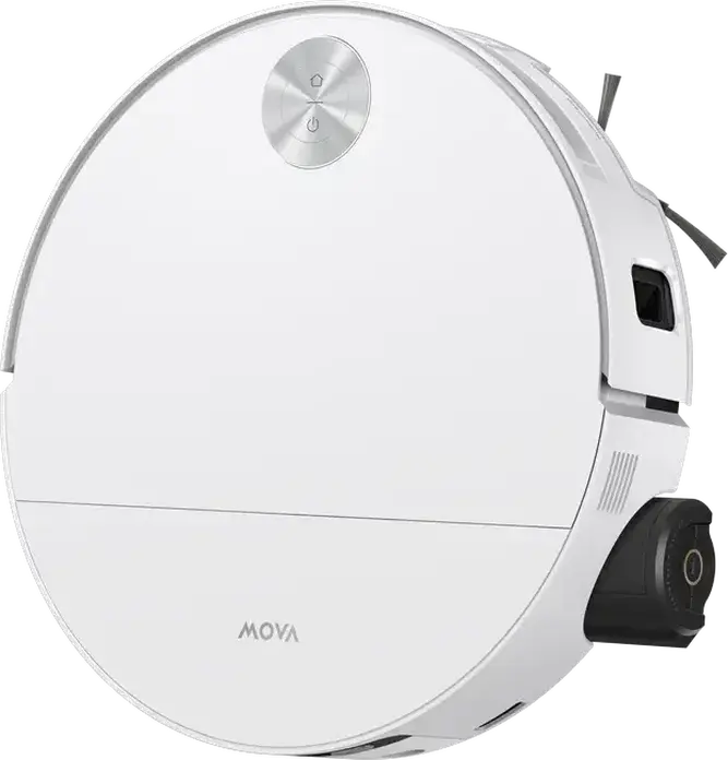 Mova S70 Pro Roller Robot Vacuum and Mop, 30000 Pa Suction, HydroForce Roller Mop with MaxiReach Extension, 100°C Hot Water Wash, AI PetMate, White