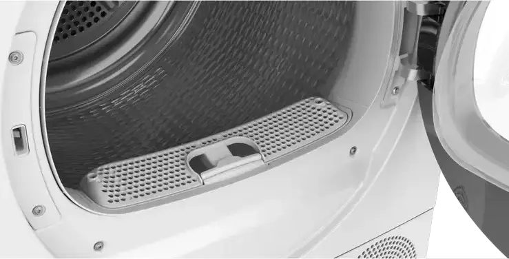 Bosch Series 6 WQG245D9NL Heat Pump Dryer, 9 kg Capacity, Energy Class C, Self-Cleaning Condenser, Auto Dry, SuperShort 40 min Program, White