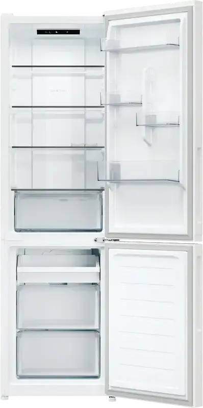 Candy CNCQ2T518DW City Fresco 300 Combi Refrigerator, No Frost, Bottom Freezer, 280L, Energy Class D, hOn App Smart Control, White, 54.5x60.2x182.5 cm