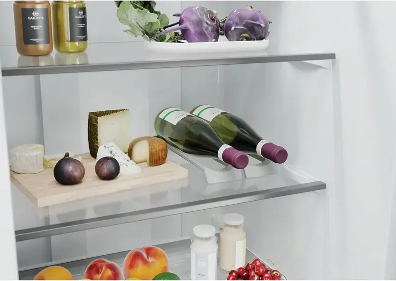 Candy CNCQ2T518DW City Fresco 300 Combi Refrigerator, No Frost, Bottom Freezer, 280L, Energy Class D, hOn App Smart Control, White, 54.5x60.2x182.5 cm