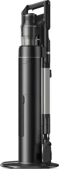 Mova G70 Station Cordless Stick Vacuum Cleaner with Auto-Empty Dock, 225AW Suction, 33.9kPa, 700W, 90min Runtime, Robotic Edge Arm, Black
