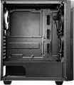 Корпус для ПК Chieftec Hunter GS-01B-OP Midi-Tower, черный, закаленное стекло, сетчатая передняя панель, 4 A-RGB вентилятора, ATX/mATX/Mini-ITX, сталь SPCC