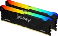 Оперативная память Kingston FURY Beast RGB DDR4 16ГБ комплект (2x8ГБ) 3200МГц PC4-25600 CL16 KF432C16BB2AK2/16, Intel XMP 2.0, для AMD Ryzen, Черный