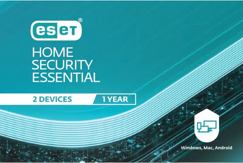 Soft ESET ESET Home Security ESSENTIAL 1 year. For protection 2 objects.