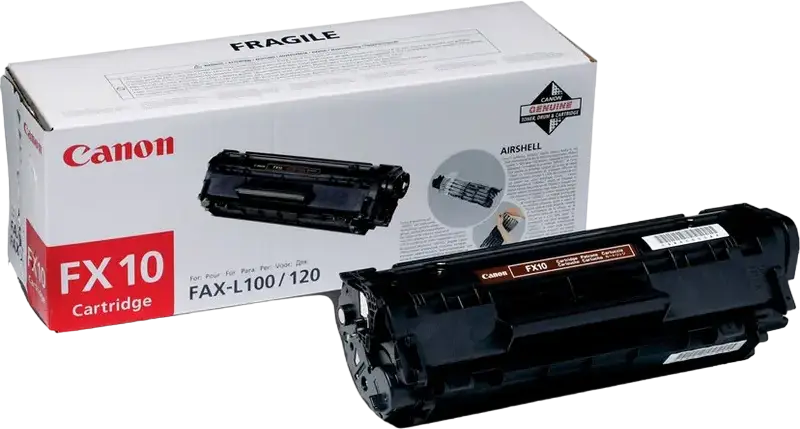 Cartus Toner Laser Monocrom Canon FX-10 Negru, Capacitate 2000 Pagini, pentru i-SENSYS MF4000/4100/4200/4600 Series si FAX-L95/L100/L120/L140/L160, 0263B002