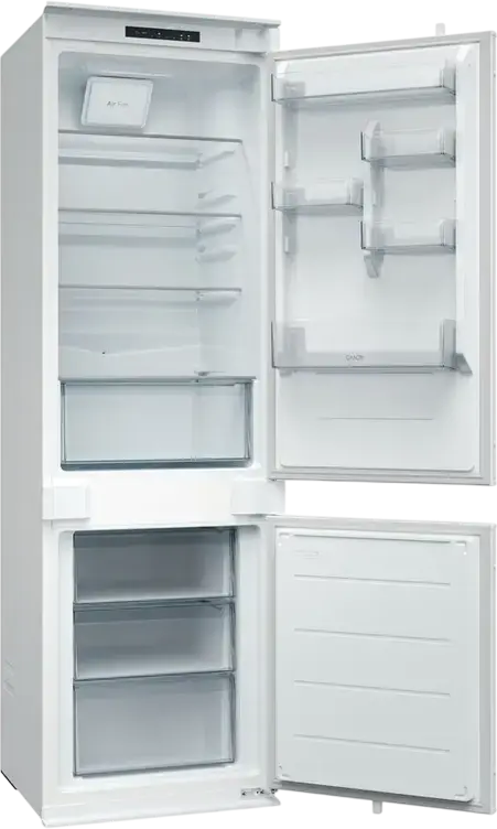 Candy ECNBQL3518EV Fresco 400 Built-in Combination Refrigerator, Low Frost, 268L Net Volume, LED Display, hOn Smart Home, White, 54x55x177.2 cm