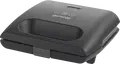 Gorenje SM703GCB Sandwich Maker Multifunctional 3-in-1 si Grill, 700W, Placi Detachable din Aluminiu cu Inarcare Non-stick pentru Sandvicuri, Gofruri si Grill, Negru
