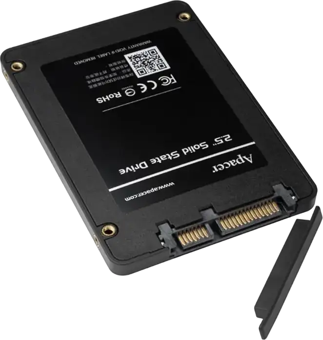 Apacer AS340 PANTHER 120GB 2.5" SATA III SSD AP120GAS340G-1 3D TLC NAND, Read up to 550MB/s, Write up to 520MB/s, TRIM, SMART, NCQ