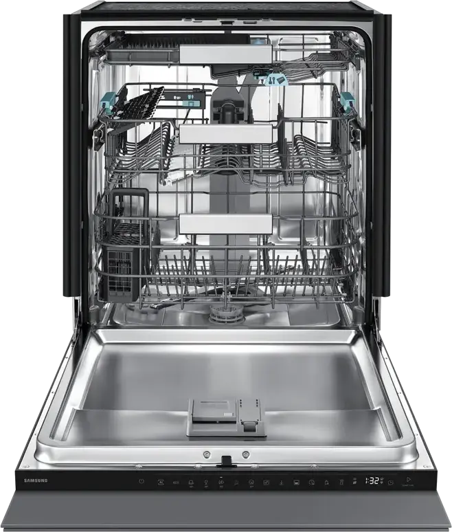 Samsung DW90H79JAI0U1 Built-in Full Size Dishwasher, 14 Place Settings, Energy Class A, 9 Programs, Inverter Motor, SmartThings, Grey, 59.5cm