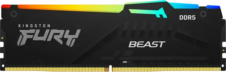 Memorie RAM Kingston FURY Beast RGB, DDR5 SDRAM, 6800 MHz, 16GB, KF568C34BBEA-16