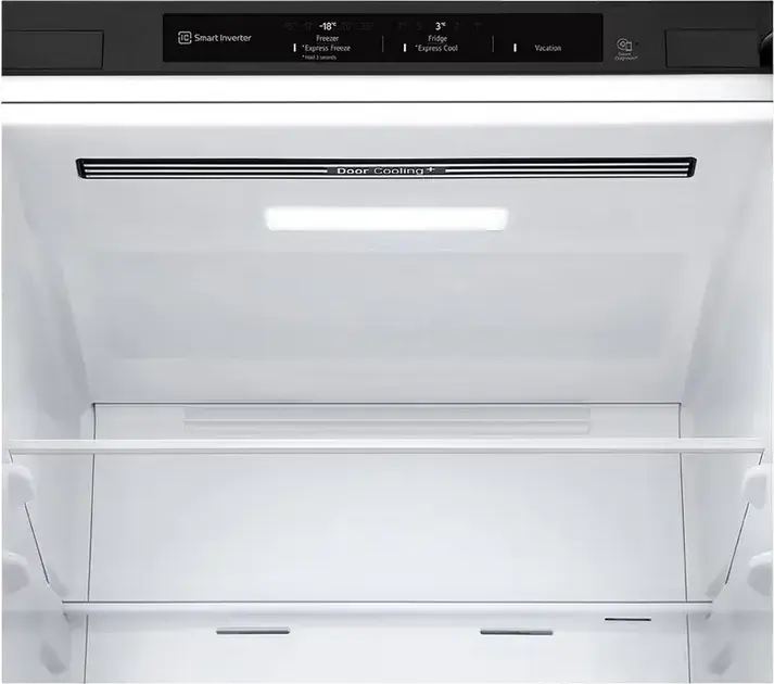 LG GBV3100EEP Freestanding Combi Refrigerator, 344L Total Net Volume, No Frost, Smart Inverter Compressor, DoorCooling+, LinearCooling, Color: Black