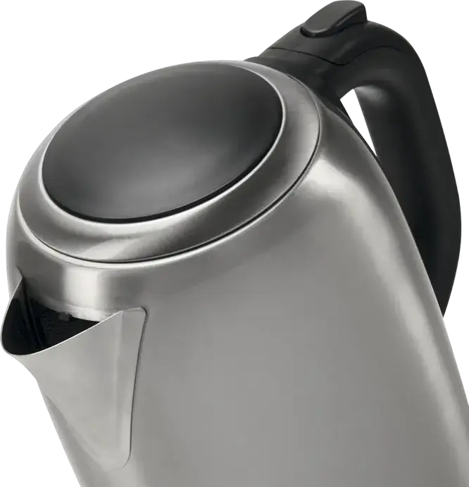 Fierbator electric Polaris PWK1899CA, Capacitate 1.8 L, Putere 2200 W, Corp din Otel Inoxidabil, Baza Rotativă 360°, Protectie impotriva fierberii uscate