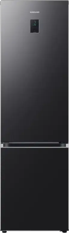 Frigider Combinat Samsung RB38C675ES9 Series 6, Congelator Jos, 390L, No Frost, SpaceMax, Digital Inverter, Wi-Fi SmartThings, Grafit, 203cm