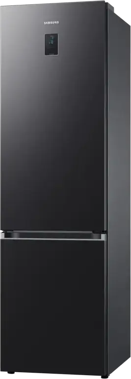 Frigider Combinat Samsung RB38C675ES9 Series 6, Congelator Jos, 390L, No Frost, SpaceMax, Digital Inverter, Wi-Fi SmartThings, Grafit, 203cm