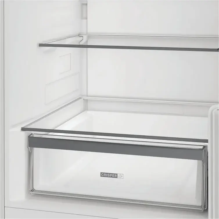 Холодильник Whirlpool WHK 25404 XP5E, No Frost, Общий объем 355 л, Нержавеющая сталь, Класс энергопотребления D, 59.5x203.5x66.3 см