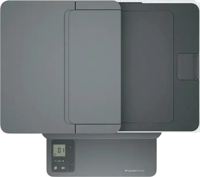 Imprimanta Multifunctionata Laser Mono HP LaserJet MFP M236sdn, Printare Scanare Copiere, Duplex Automat, 30ppm, ADF, Ethernet, 9YG08A, Alb/Gri
