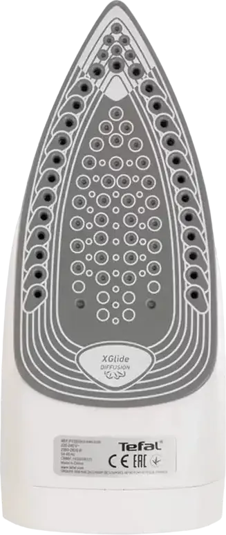 Утюг с паровым ударом Tefal Express Steam FV2835E0, 2400 Вт, Подошва XGlide Diffusion, Паровой удар 160 г/мин, Система антикапля, Антинакипь, Фиолетовый