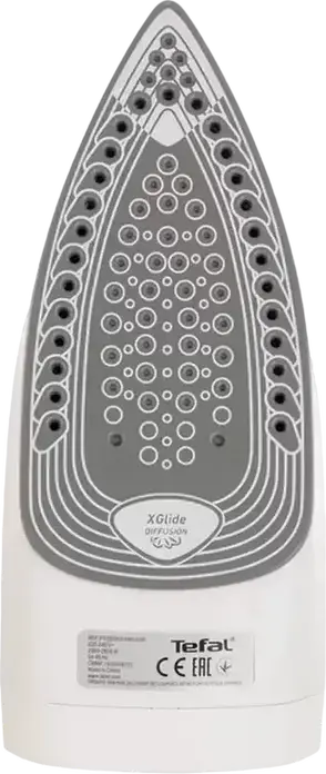 Утюг с паровым ударом Tefal Express Steam FV2835E0, 2400 Вт, Подошва XGlide Diffusion, Паровой удар 160 г/мин, Система антикапля, Антинакипь, Фиолетовый