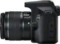 Camera DSLR Canon EOS 2000D, Senzor APS-C CMOS 24.1 MP, Procesor DIGIC 4+, Video Full HD, Wi-Fi, NFC, cu Obiectiv EF-S 18-55mm f/3.5-5.6 DC III, Negru
