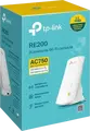 Extensor de Semnal Wi-Fi TP-Link RE200 AC750, Dual Band 2.4GHz 300Mbps și 5GHz 433Mbps, Suport OneMesh/EasyMesh, Port Ethernet, Mod Access Point, Alb