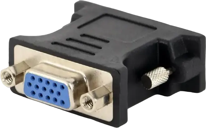 Adaptor Video Cablexpert A-DVI-VGA-BK, DVI-I (M) - VGA D-Sub (F), Negru