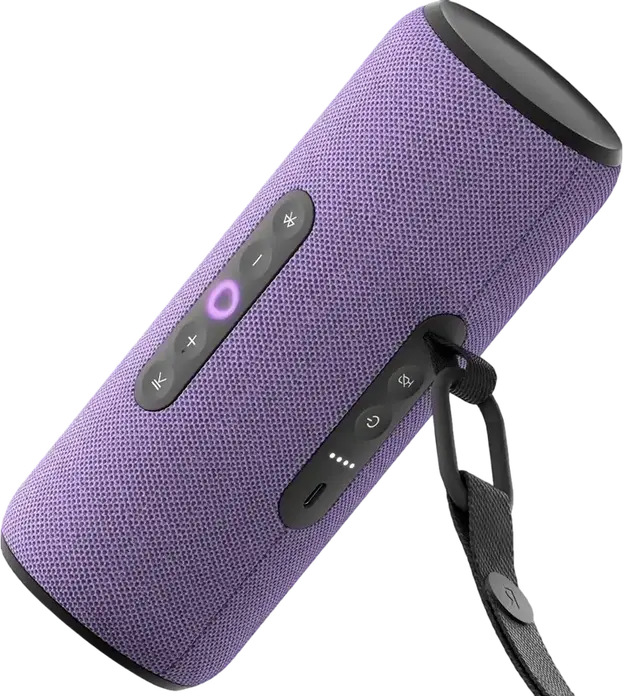 Boxă Smart Portabilă Yandex Station Street YNDX-00030, 30W, Rezistentă la Apă IP67, Asistent Vocal Alisa, Bluetooth 5.0, Wi-Fi, Baterie 12h, Violet