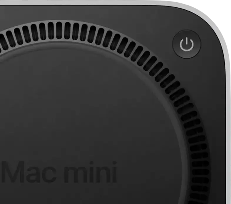 Apple Mac mini (M4, 2024) Компактный компьютер - Процессор Apple M4 10 ядер, GPU 10 ядер, 24ГБ объединенной памяти, 1ТБ SSD, macOS Tahoe, Серебристый алюминий