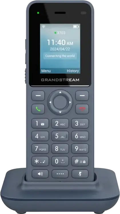 Telefon IP Grandstream WP816, Jet Grey
