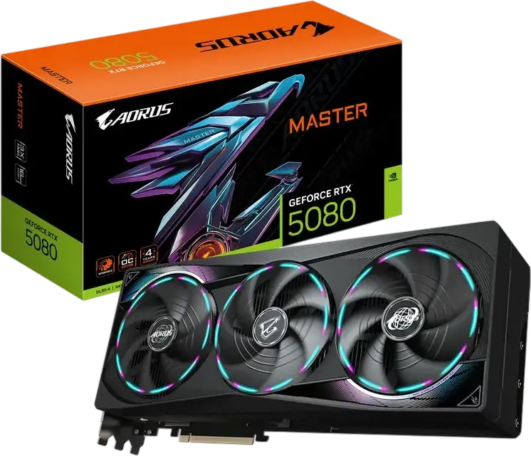 Placă Video Gigabyte GV-N5080AORUS M-16GD, 16GB GDDR7 256bit