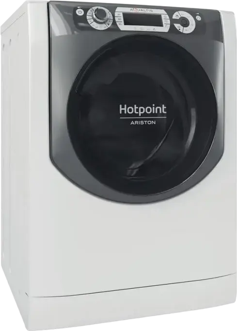 Hotpoint-Ariston AQ104D497SD EU/B N Front-Load Washing Machine, 10kg Capacity, 1400 rpm, Energy Class B, Steam Cleaning, 16 Programs, White/Silver