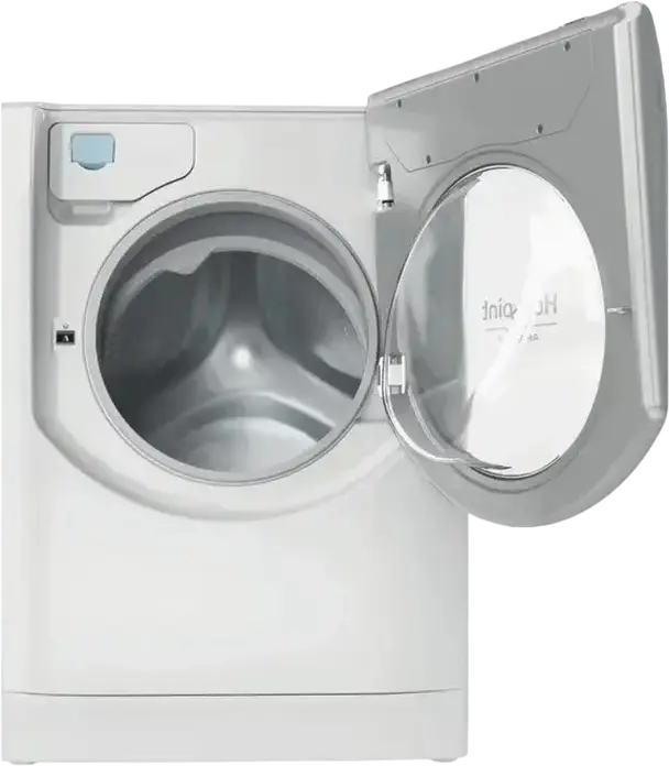 Hotpoint-Ariston AQ104D497SD EU/B N Front-Load Washing Machine, 10kg Capacity, 1400 rpm, Energy Class B, Steam Cleaning, 16 Programs, White/Silver