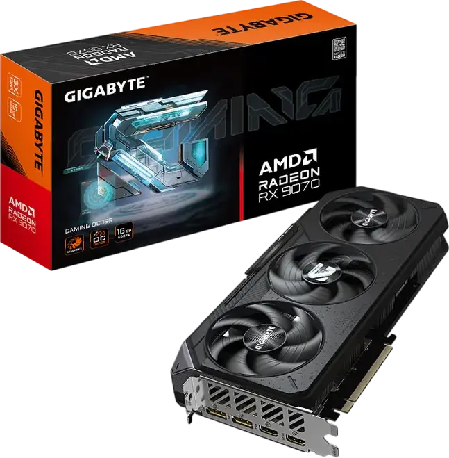 Placă Video Gigabyte GV-R9070GAMING OC-16GD, 16GB GDDR6 256bit